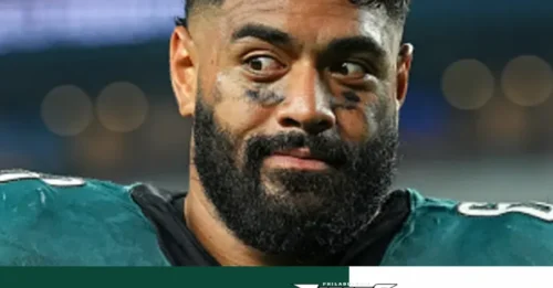 Eagles' 365-Lb Giant Is Personally Offended by NFL's Tush Push Debate