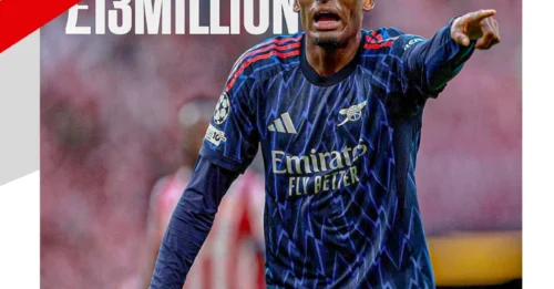 Arsenal paid £13million for a player who dropped a masterclass on his first ever performance in the Champions League last night.