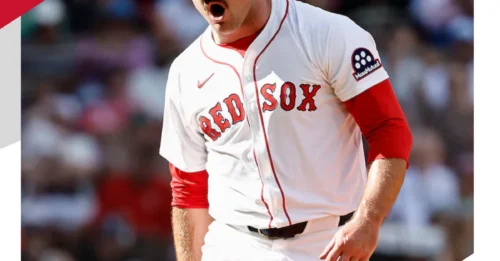 Nearing 100 MPH: Red Sox Rookie 'Cut It Loose' and Set the Mound on Fire in His First Relief Outing