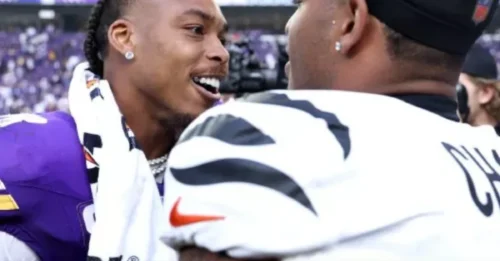 VIKINGS NATION ALERT: Postgame Interaction Between Justin Jefferson, Ja'Marr Chase Sparks Buzz