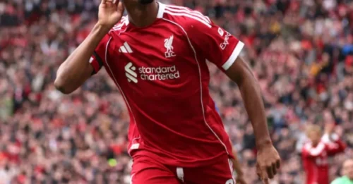 LIVERPOOL IN AWE: Curtis Jones' Stunning 