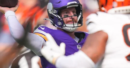 VIKINGS NATION IN DISBELIEF: Carson Wentz Posted Such a Sweet Message After First Vikings Start, Big Win vs. Bengals