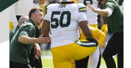 GREEN BAY'S OFFENSIVE NIGHTMARE: LaFleur Drops Bombshell Update on Zach Tom, Leaving Jordan Davis Licking His Chops Ahead of Critical Eagles Clash.