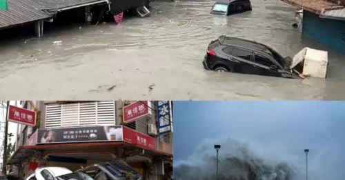 Al menos 14 muertos por el supertifón 'Rey de las Tormentas' que azota Taiwán y 2 millones de personas evacuadas en China