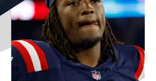 Patriots rule out rookie starter, list Christian Gonzalez on injury report for Sunday's game against the Panthers.