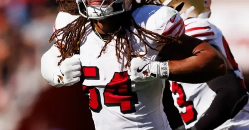 Before the Jaguars Game: 11 tackles, 1 win, and 1 fine for a minor action by Fred Warner in the game against the Cardinals - shocking 49ers fans.