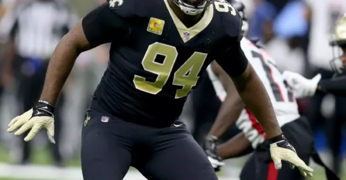 The secret is out: The true successor to Nick Bosa doesn't wear gloves but is an 8-time Pro Bowl legend on the offensive line.
