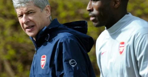 Shock at the first training session: Arsenal's new recruit had to face boos from their own new teammates.