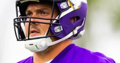 DOOR SLAMMED SHUT: Health concerns may force Vikings' $18 million hero to leave the field permanently.