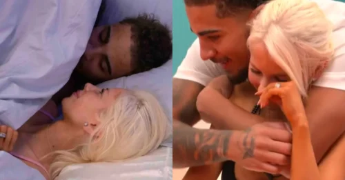 HER AGAIN! After a long night 'in bed together', Elsa Rae continues to steal the spotlight with a steamy display next to the hunky hunk in 'Big Brother'!