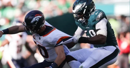 Chaos in Denver: Refs Take 2 Minutes to Erase a Clear Grounding — and the Furious Eagles Are Losing It!