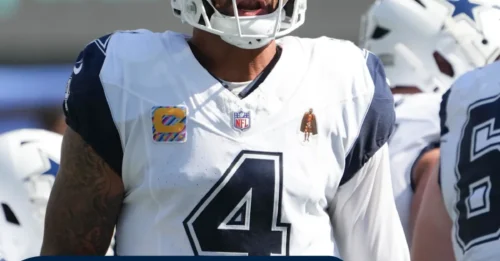 Dak Prescott’s Pre-Game Talk Lit a Fire Under Cowboys’ Backup Linemen in Statement Win over Jets