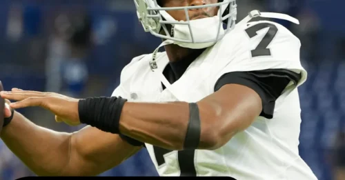 SHOCKING: Geno Smith Throws Teammate Under the Bus After Costly INT in Raiders’ 40–6 Loss to Colts