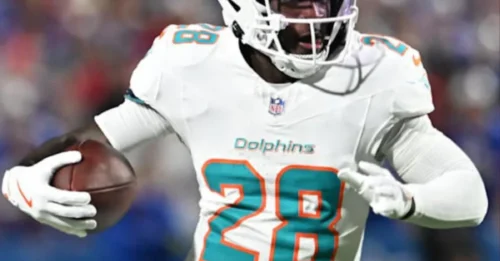NFL Mock Trade: Speedster De'Von Achane Officially 