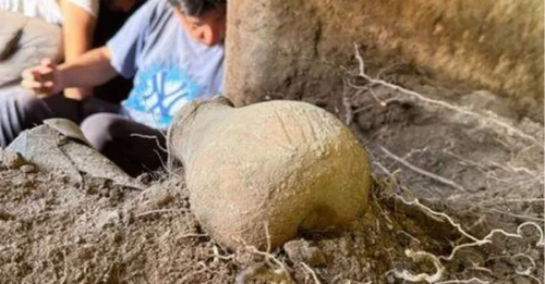 Gran avance: se encuentran tres antiguas 'casas de hadas' en una ladera