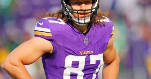 STUNNING NFC NORTH SHAKEUP: Minnesota Vikings AGREE to send Pro Bowl TE TJ Hockenson to the Denver Broncos.