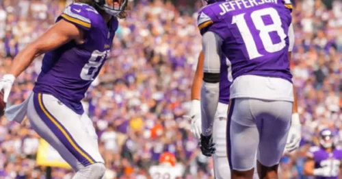 UNTHINKABLE: Vikings exploring a CONTROVERSIAL trade of star tight end 1000 yard, a move labeled as a PACT WITH THE DEVIL for crucial long-term financial freedom.