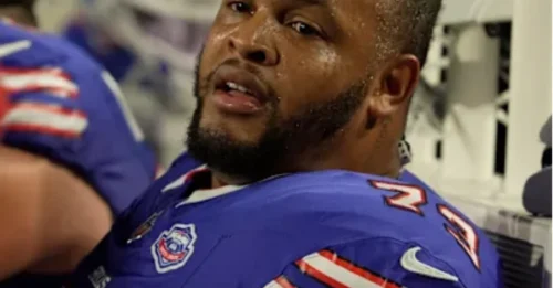 SHOCKING VIDEO EMERGES: Bills O-Lineman in BRUTAL post-game confrontation following win over Carolina.