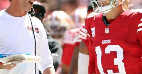 49ers on ALERT: Kyle Shanahan Stuns Media with CRITICAL Brock Purdy Update Ahead of Giants Game.