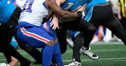 Code Red in Buffalo: Bills' $68 Million Defensive Pillar Sidelined Indefinitely After Devastating Setback.