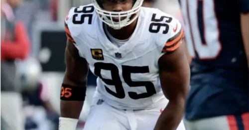 AFC North Shakeup: Eagles Seal Deal for Cleveland's Sack Artist, Bolstering Line with 121 QB Takedowns.