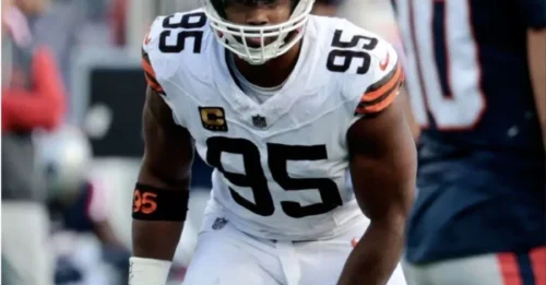 AFC North Shakeup: The Eagles Seal Deal for Cleveland's Sack Artist, Bolstering Line with 121 QB Takedowns.