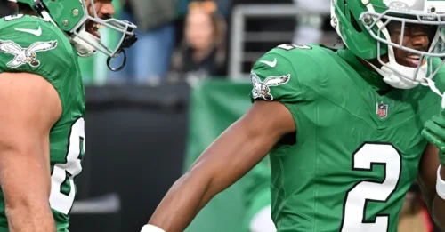 CRUEL DECISION: Eagles opt against extending a fifth-year contract with Philadelphia's wide receiver, citing inconsistency and lack of connection with Hurts.