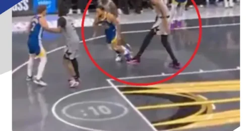 CROSSING THE LINE: Wembanyama's Controversial Clutch Play on Curry Sparks Outrage.