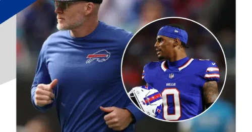 BUFFALO Drops BOMBSHELL: Bills’ Keon Coleman & Sean McDermott Send Clear Message After WR Benched