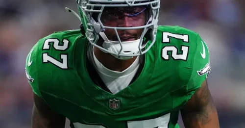 DISASTER IN PHILLY! Eagles can only rely on one star defender after an abysmal loss to Bears