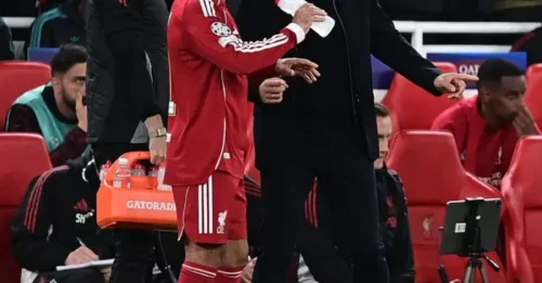 LIVERPOOL DROP A BOMBSHELL: Arne Slot explains decision to bench Mohamed Salah for second consecutive game