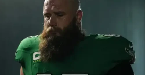 BREAKING: Eagles Lineman Reveals ‘Classified’ Message from Lane Johnson Before Raiders Game