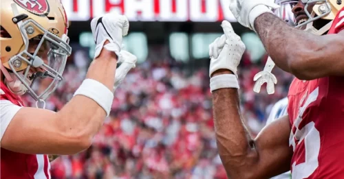 A BRUTAL BLOW TO AIYUK IGNITES A 49ERS' OFFENSIVE INFERNO! Pearsall and Jennings Emerge as San Francisco's New Nightmare Duo After the 49ers' Offense Steamrolled Through Tennessee.