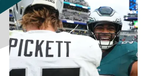 IT'S OFFICIAL! HISTORY HAS BEEN REWRITTEN! 37-Year-Old Eagles Defender SHATTERS Records in Raiders Win, This Stat Will Blow Your Mind!