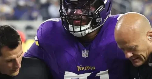 THE VIKINGS' HIDDEN COST OF BEATING DALLAS: BOMBSHELL Christian Darrisaw Injury Update Sours Celebration