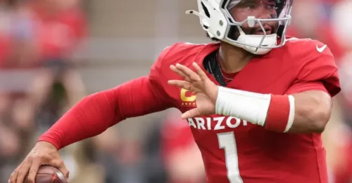 MINNESOTA'S NEW WARRIOR ARRIVES. A Dual-Threat Dynamo with 20K+ Air Yards and 3K+ on the Ground, This Two-Time Pro Bowl Phenom Is Set to IGNITE the North.