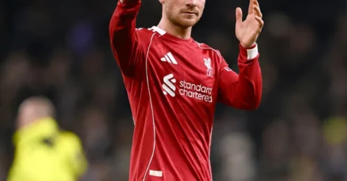 LIVERPOOL GET A BOMBSHELL: Alexis Mac Allister's dad sends four-word message to Liverpool amid Man Utd transfer links