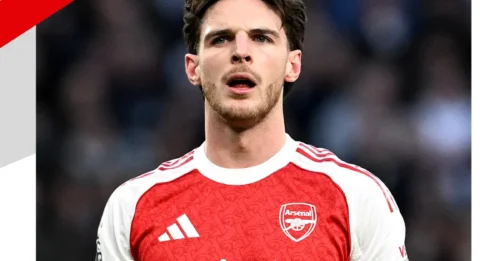THE WAIT IS OVER: Declan Rice reacts to growing Ballon d'Or conversations at Arsenal