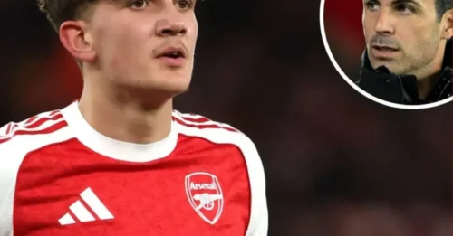 FINISHED IN ARSENAL: ‘He might be gone’ – Arsenal tipped to brutally axe leading star amid stunning Max Dowman rise