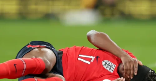 LONDON DROP A BOMBSHELL: Arsenal dealt injury blow as star spotted in brace after England draw