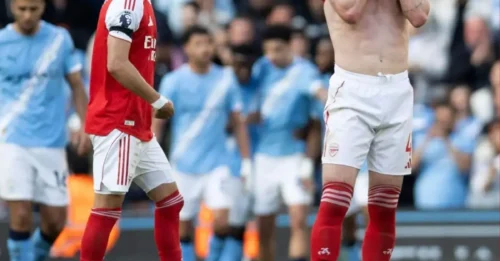 BOMBSHELL UPDATE: Arsenal told SIX players failed to turn up in Man City defeat as Gary Neville names two big Gunners let-downs