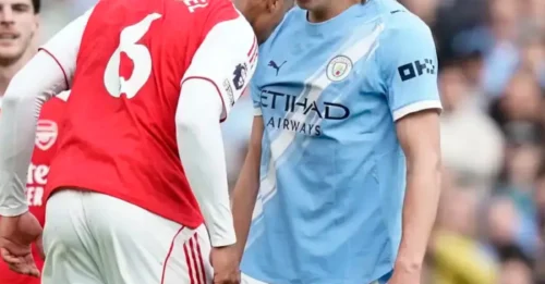 LONDON DROP A BOMBSHELL: Premier League explains why Gabriel escaped sending off against Man City