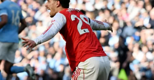 LONDON DROP A BOMBSHELL: Arsenal get red card review as Man City star avoids punishment for 'denial of obvious goalscoring opportunity'