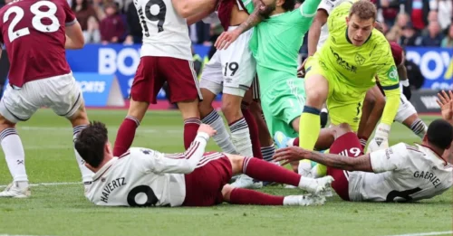 THE WAIT IS OVER: Arsenal and West Ham VAR decision explained with clear verdict on goal and Declan Rice 'penalty'